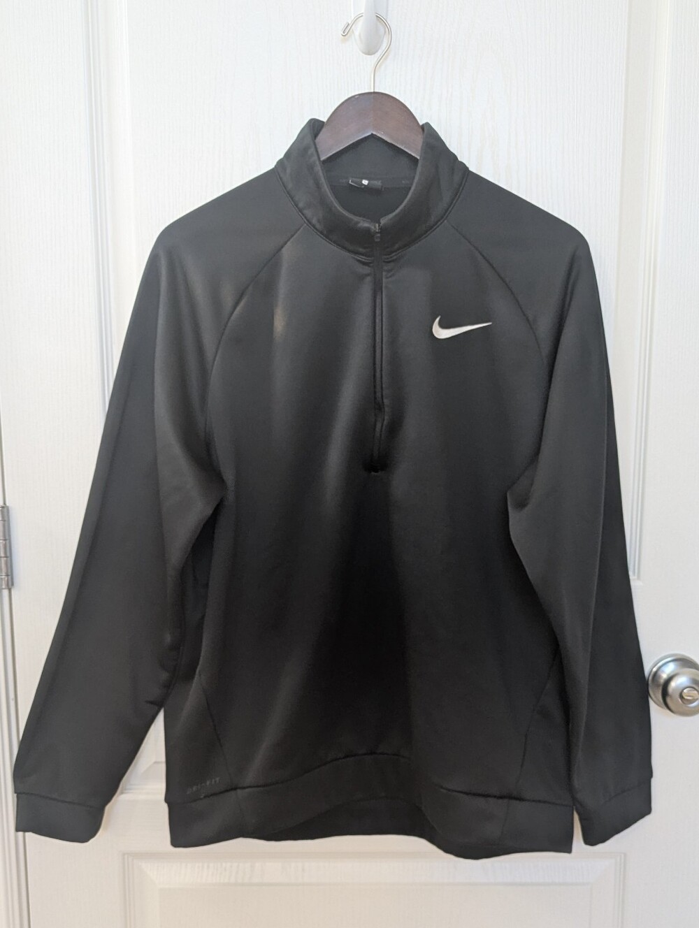 Nike Black Half-Zip Performance Pullover Jacket
